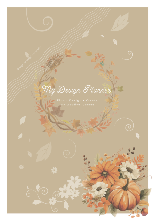 Autumn Theme Design Planner