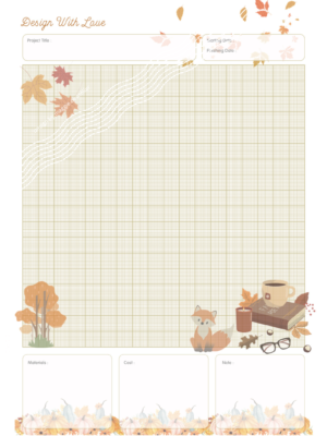 Autumn Theme Design Planner