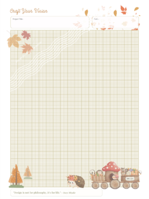 Autumn Theme Design Plannerv