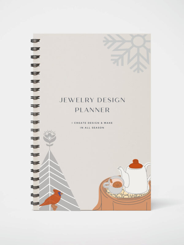 Winter Theme Jewelry Planner